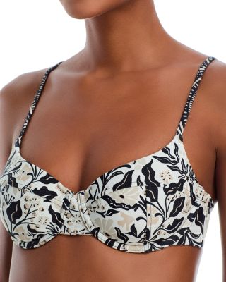 Printed Mona Bikini Top