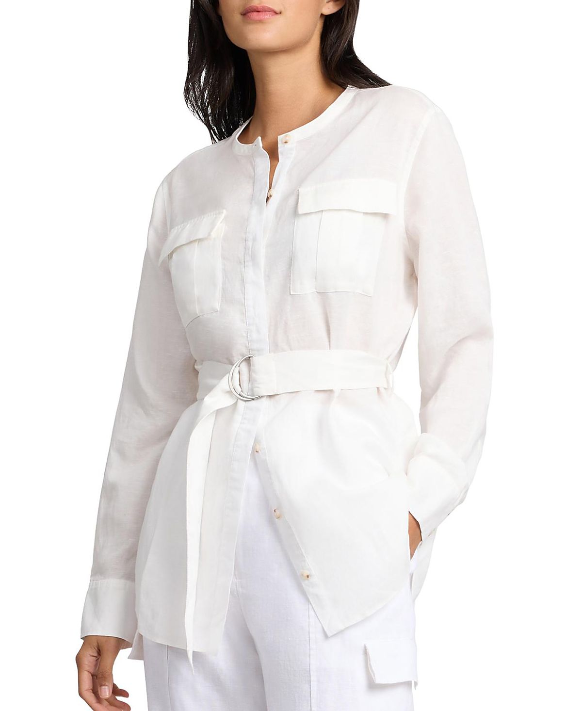 Onia Linen Utility Shirt