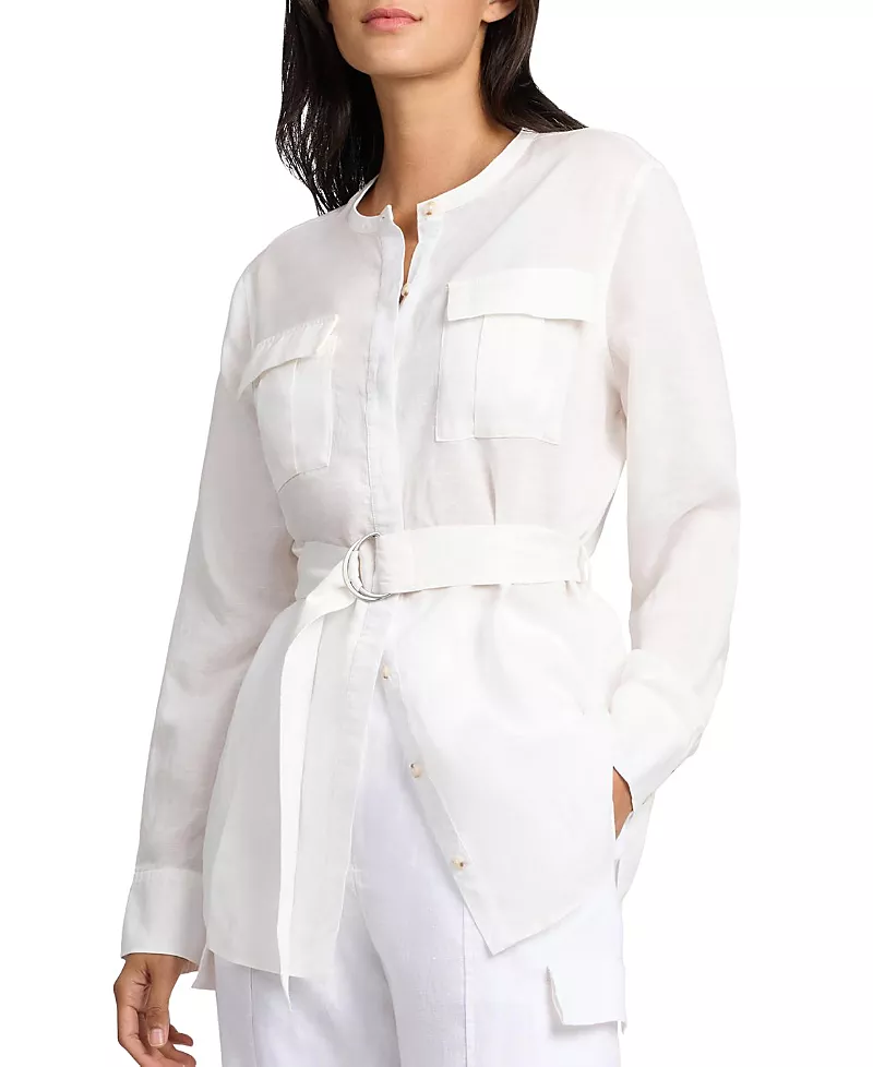 Onia Linen Utility Shirt