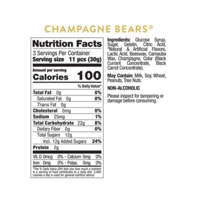 Cheers To Love Champagne Bears 4 Piece Cube Kit