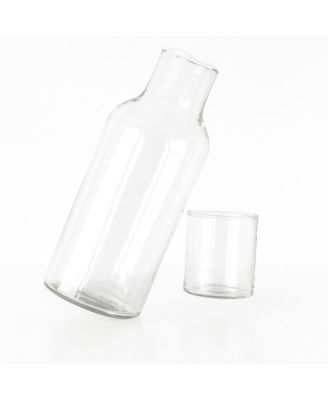 Glass Carafe and Cup