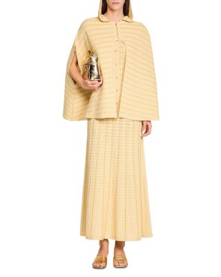 Strass Knit Cape