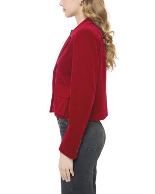 Women's Ember Velvet Boxy Blazer