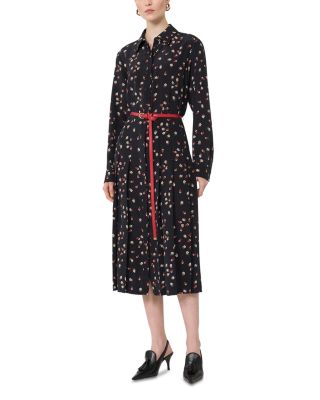 Mstelmo Navy Silk Dress