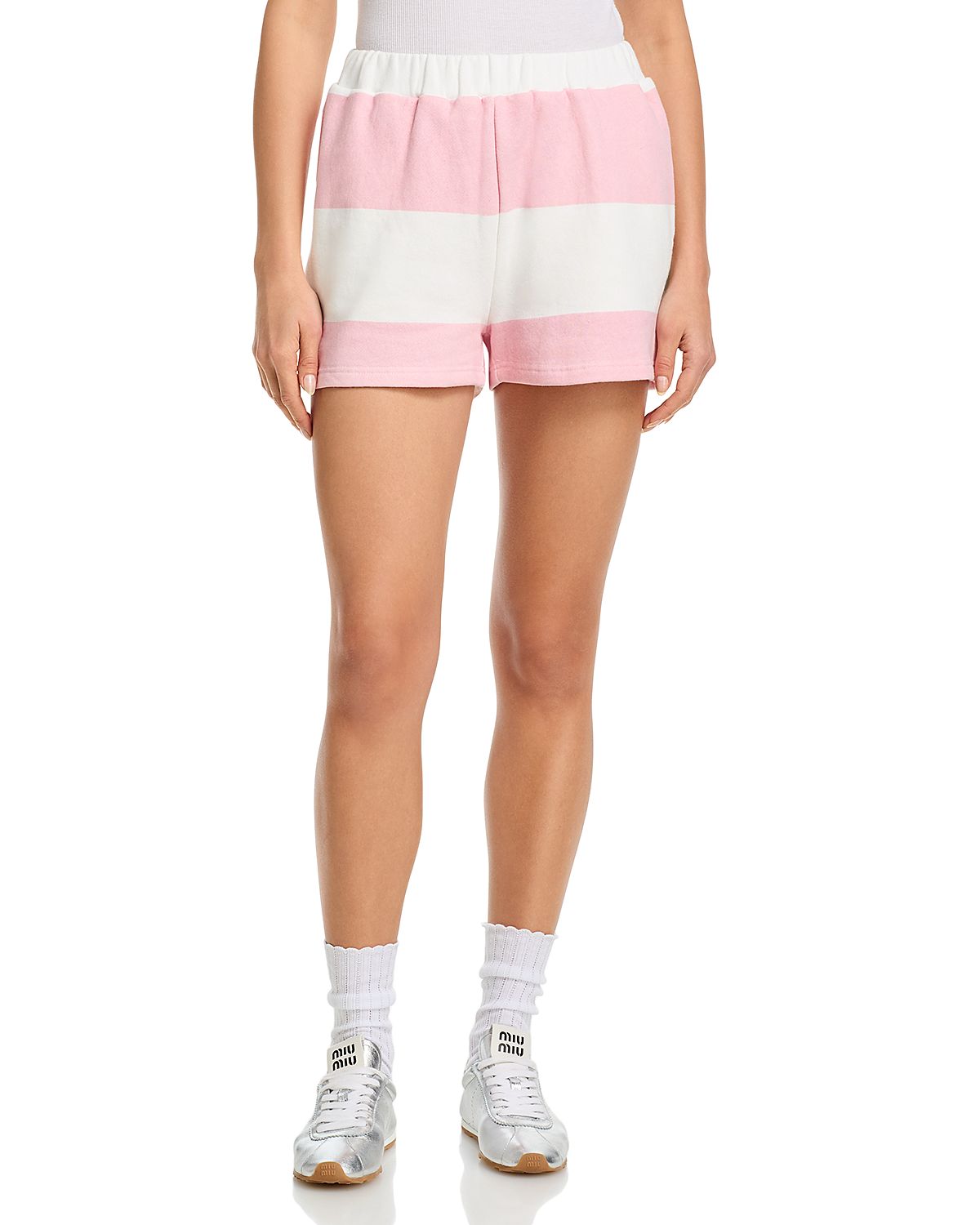 Vintage Havana Striped Terry Shorts