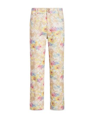Dorothea Ikat Bouquet High Rise Ankle Jeans