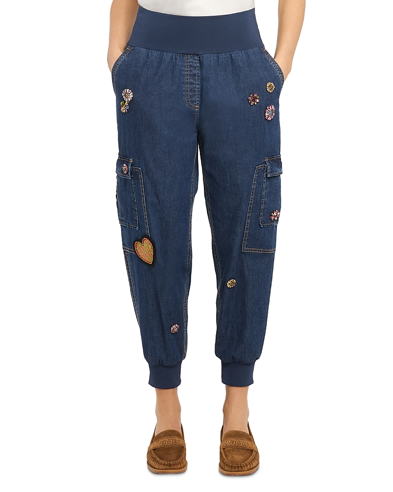 Cinq À Sept Retro Love Denim Gil In Blue