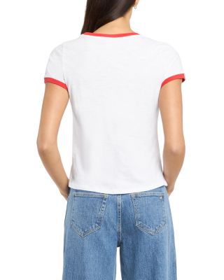 Rhinestone Shrunken Tee