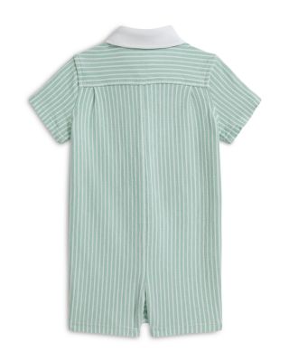 Boys' Striped Knit Oxford Shortall - Baby