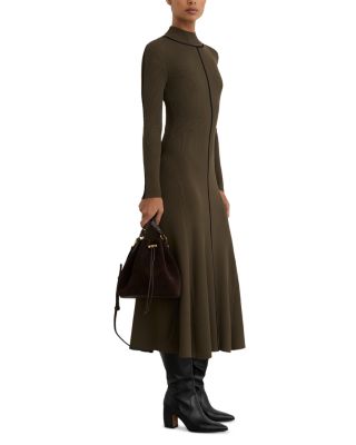 Petites Polly Knitted Midi Dress