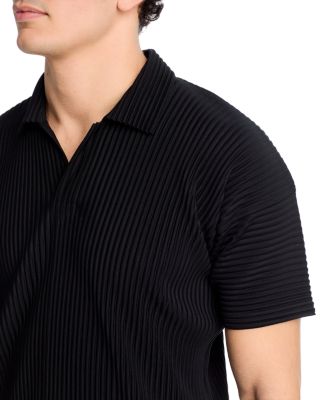 Basics Ribbed Polo Shirt