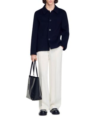 Worker Double Wool Blend Jacket