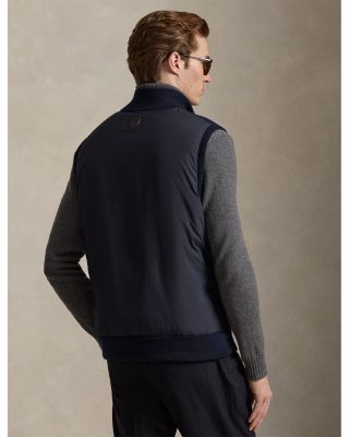 Hybrid Full-Zip Sweater Vest