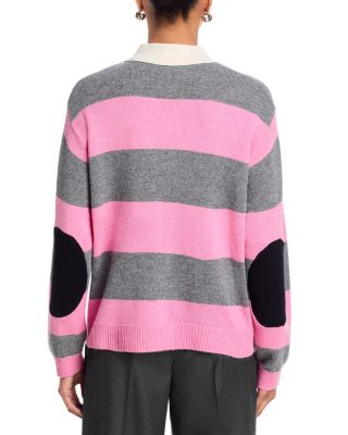 Striped Polo Sweater
