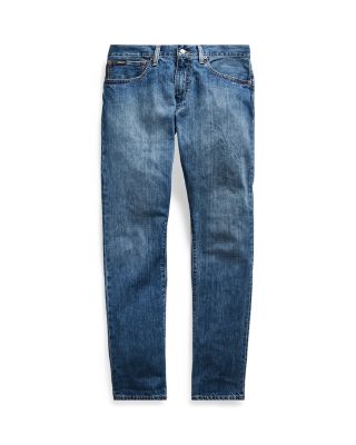 Varick Slim Straight Jeans in Blue Medium