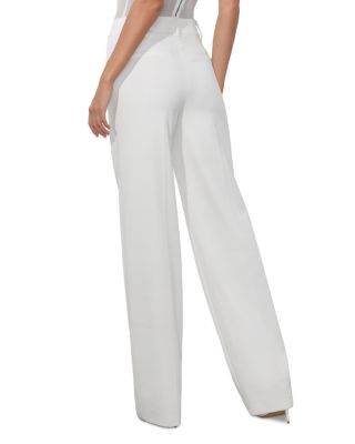 Alexander High Rise Slim Straight Pants