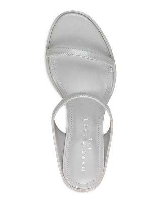 Women's Alonde Leather High Heel Slide Sandals