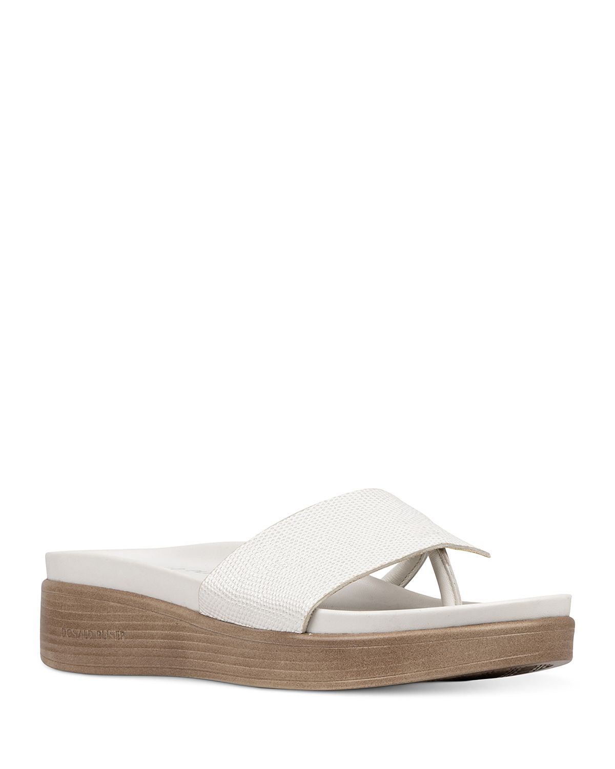 Donald Pliner Fifi Platform Demi Wedge Thong Sandals