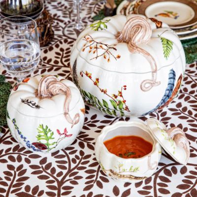 Forest Walk Pumpkin Soup Bowl