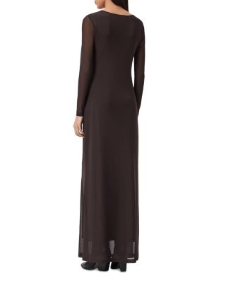 Gabby Long Sleeve Mesh Dress