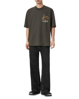 Reticulate Cotton Short Sleeve Tee