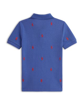 Boys' Polo Pony Cotton Mesh Polo Shirt - Little Kid