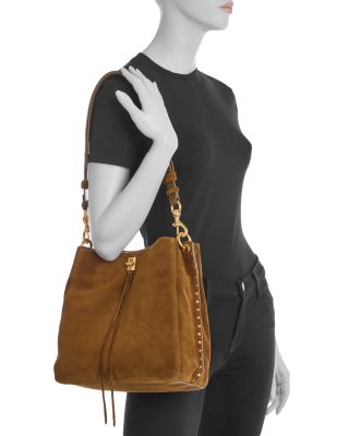 Darren Suede Shoulder Bag