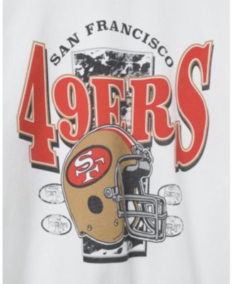  Unisex NFL San Francisco 49ers Conversion Flea Market Crew Fleece