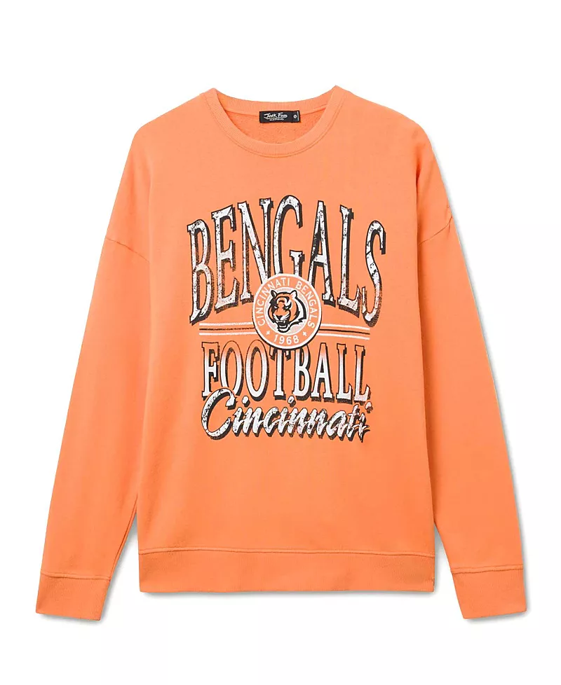 Junk Food Clothing Unisex Nfl Cincinnati Bengals Lateral Crew Fleece