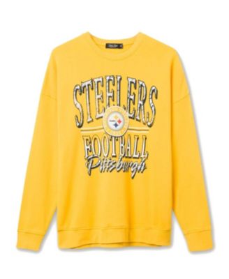  Unisex NFL Pittsburgh Steelers Lateral Crew Fleece