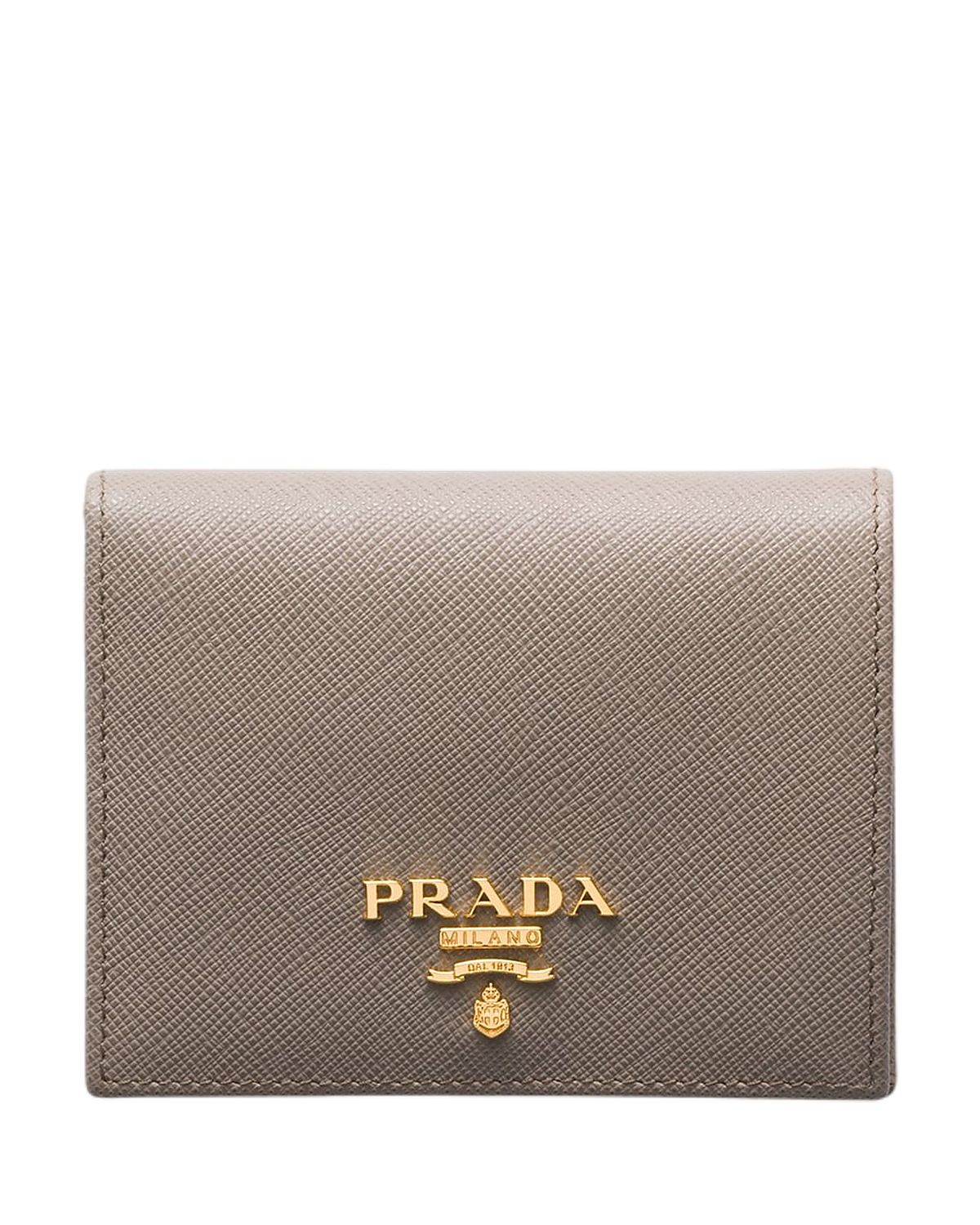 Prada Small Saffiano Leather Wallet