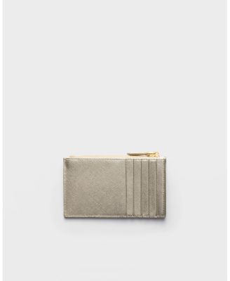 Saffiano Leather Card Holder