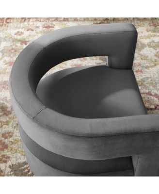  Spin Cutaway Performance Velvet Swivel Armchair