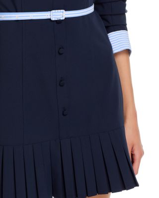 Luci Stripe Shirting Mini Dress