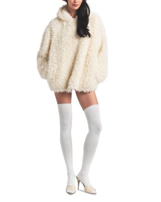 Faux Fur Hoodie