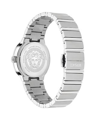 Greca Logo Pearl Bracelet Watch, 33mm
