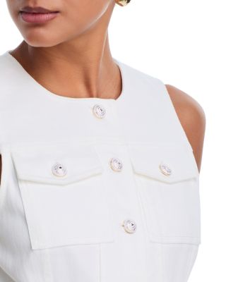 White Denim Reenee Vest