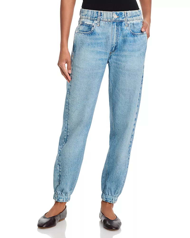 rag & bone Miramar Terry High Rise Pull On Jeans in Valen