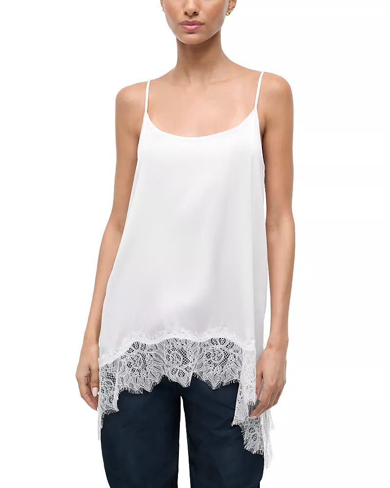 Staud Chloe Silk Blend Cami