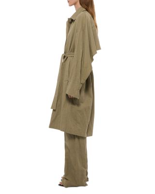 Cape Trench Coat 