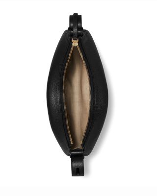 Romy Crescent Leather Shoulder Bag
