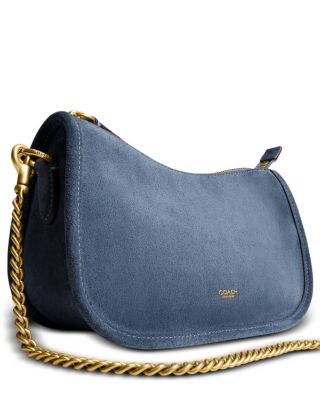 Waverly Small Suede Shoulder Bag