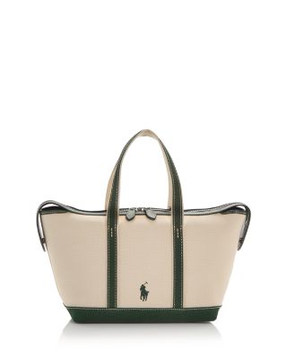 Polo Bear Canvas Mini Shopper Tote