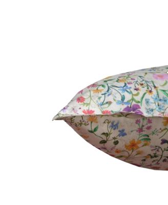  Liberty Fabric Linen Garden Print Pillowcase, Standard