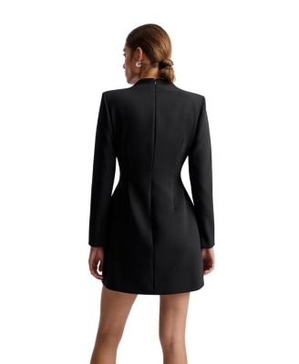 Leanna High Neck Mini Dress