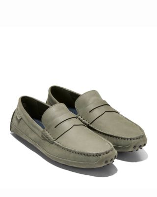Men's Davies Grand Nubuck Leather Driving Loafers