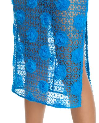 3D Crochet Cover Up Dress