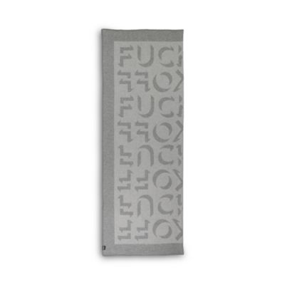 Expletive Merino Wool Fleece Throw