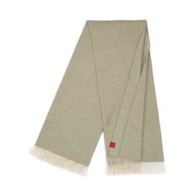 Herringbone Merino Wool Throw 