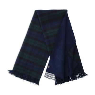 Tartan Reversible Double Merino Wool Throw